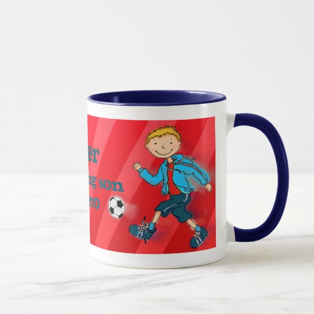 Rouge de tasse de héros du football du football de (Droite)