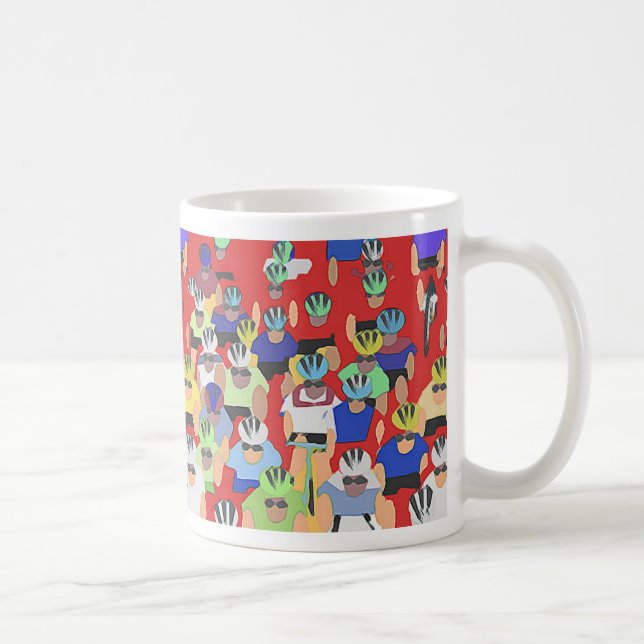 Rouge de tasse de Tour de France (Droite)