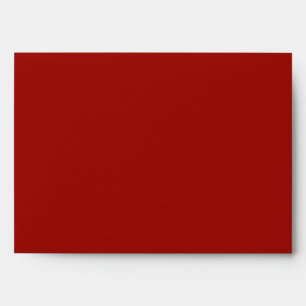 Rouge Enveloppe 5x7 à l'extérieur du damas noir à 