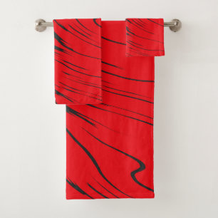 Rouge et gris abstrait