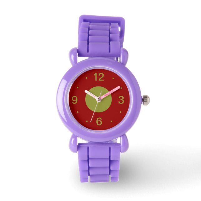 Rouge et Olivier > Montres pour enfants (Recto)