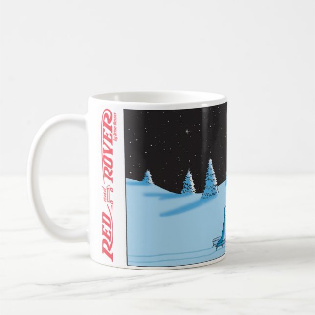 Rouge et Rover Christmas Star Mug (Gauche)