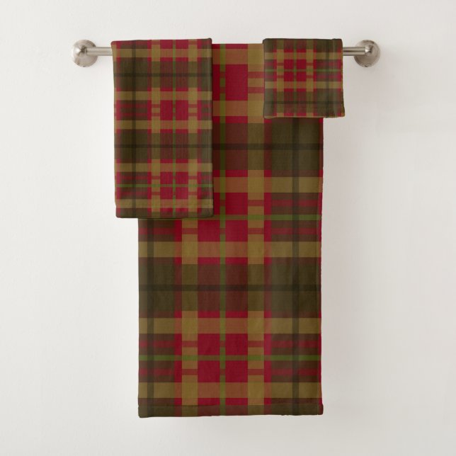 Rouge et vert plaid | Jeu de cadeaux de vacances | (En situation)