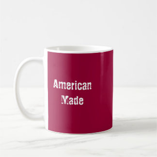 Rouge fait américain de tasse