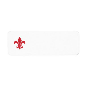 Rouge Fleur de Lys Blank