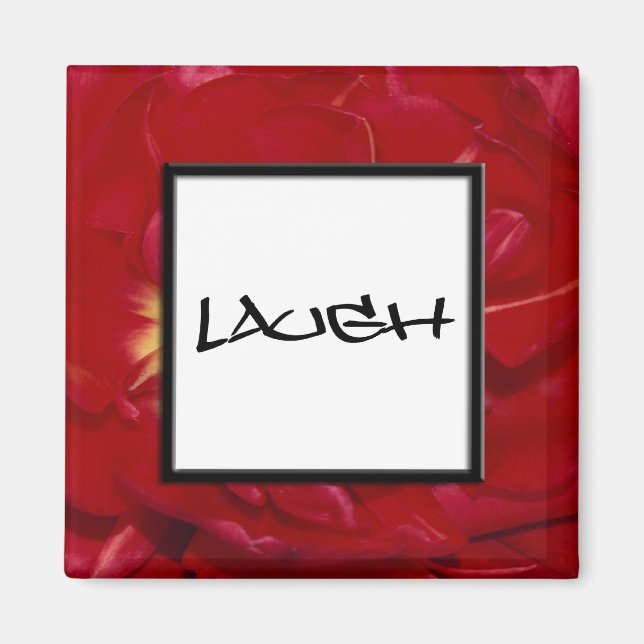 Rouge Floral Lauder Magnet (Devant)