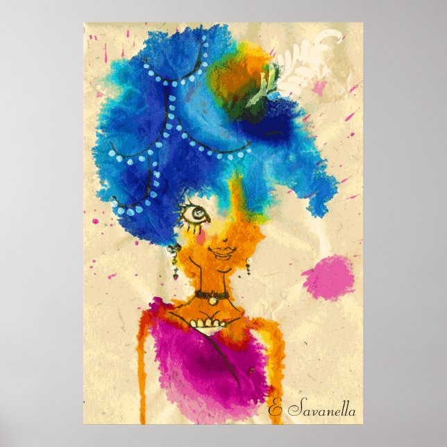   Rouge Girl Poster (Front)