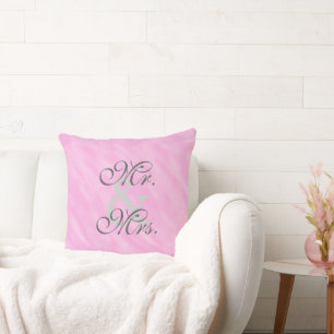 Rouge gorgé romantique Mariée Marié Coussin révers