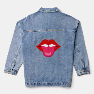 ROUGE LÈVRES CHAUDES LANCEZ LES DAMES T-SHIRTS