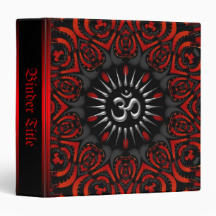 Rouge+Noir Aum Tribal Om Album Classeur
