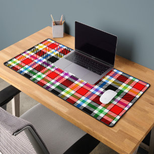 Rouge Noir Multicolore Flannel Plaid Tartan Design