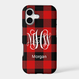 Rouge Noir NL Buffalo Check 3I Vigne Monogramme DI