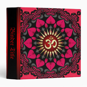 Rouge+Noir Sunflower Aum Om Album Classeur