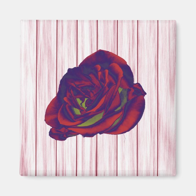 Rouge Rose Magnet (Devant)