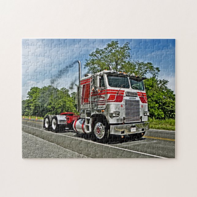 Rouge sur le puzzle Silver COE (Horizontal)