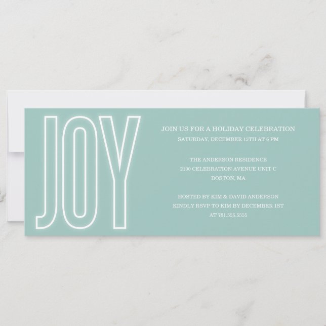 ROUGEOYER AVEC DES INVITATIONS DE FÊTE DE VACANCES (Devant)