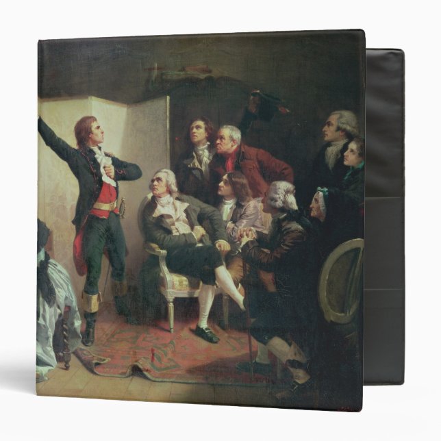 Rouget de Lisle  singing the Marseillaise Binder (Front/Inside)
