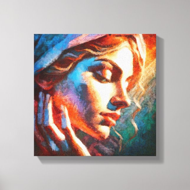 Rough Beauty Canvas Print (Front)