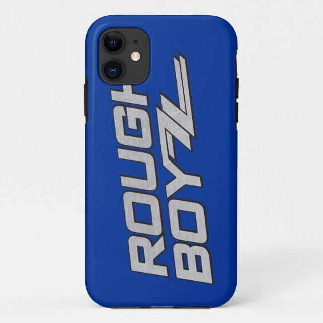 Rough BoyZZ  Barely There iPhone 5 case Blue (Back)