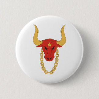 Rough bull | Bull | OX 2 Inch Round Button