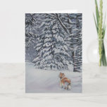 Rough Collie Christmas Card<br><div class="desc">from an original painting by L.A.Shepard</div>