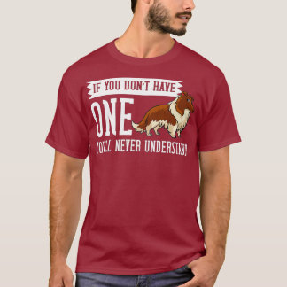 Rough Collie Dog Puppies Owner Lover T-Shirt