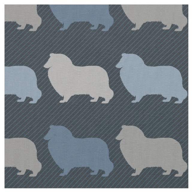 Rough Collie Fabric (Close Up)