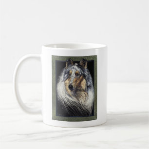 Rough Collie Fine Art by Glenda S Harlan Coffee Mug