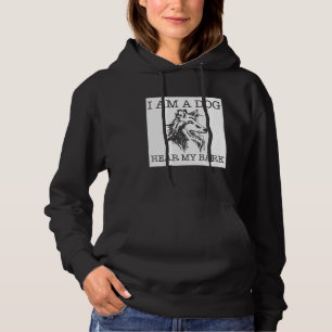 Rough Collie funny dog lover gift Hoodie