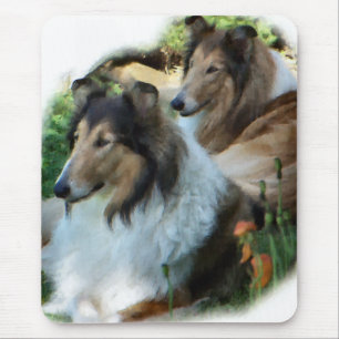 Rough Collie Gift of Art Mouse Pad