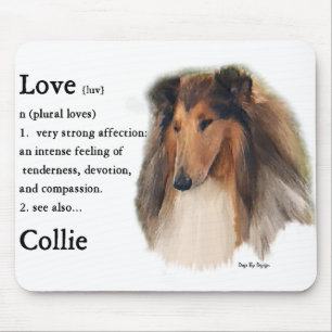 Rough Collie Gifts Mouse Pad