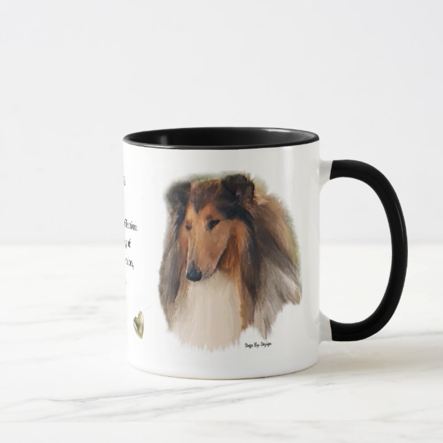 Rough Collie Gifts Mug (Right)