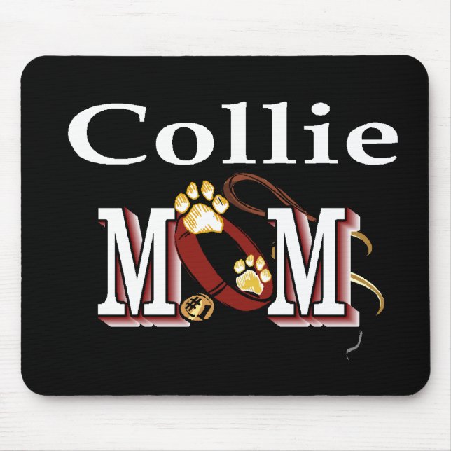 Rough Collie Mom Gifts Mouse Pad (Front)