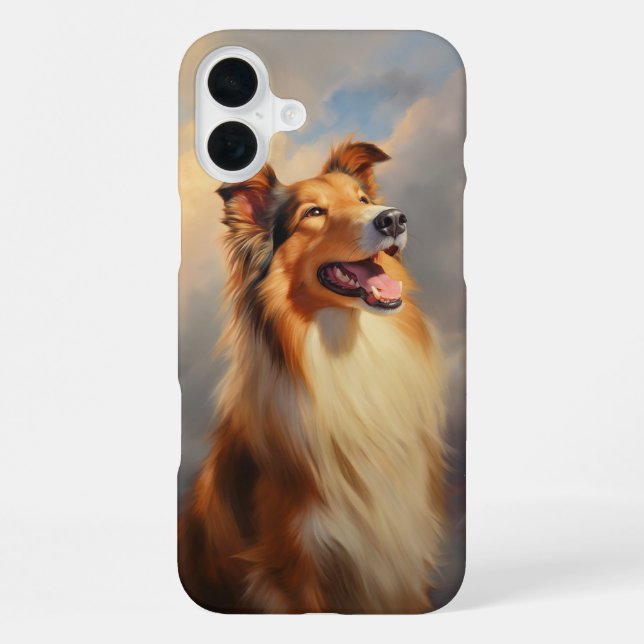 Rough collie / Scottish collie iPhone Case (Back)