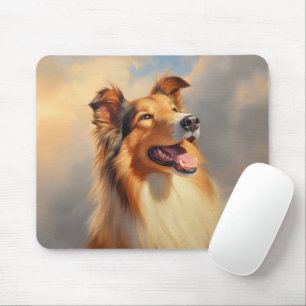 Rough collie / Scottish collie Mouse Pad