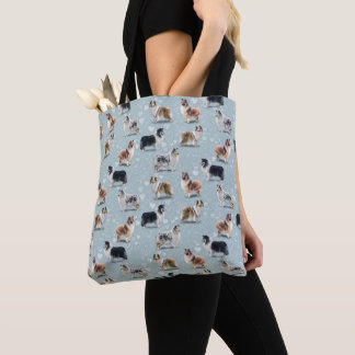 Rough Collie Tote  Bag