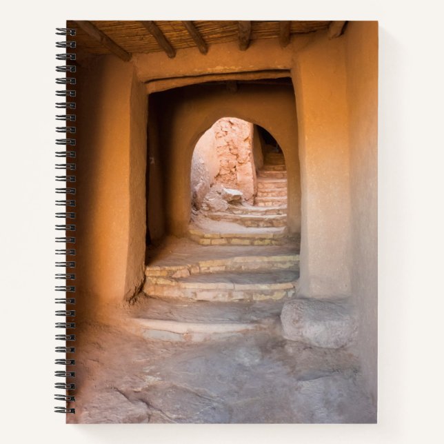 Rough Dirt Staircase Notebook (Front)