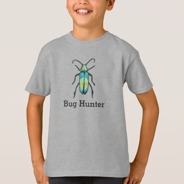 Rough drawing graphic bug latipes insect t-shirt (Front)
