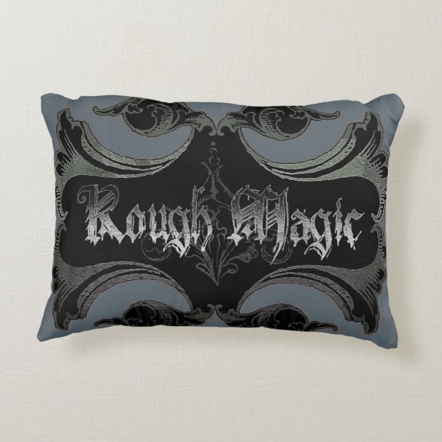 Rough Magic Accent Pillow (Back)