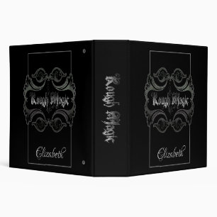 Rough Magic Personalized Binder