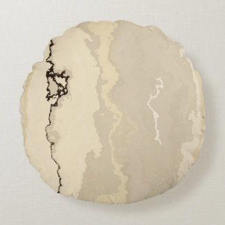 Rough Marble Round Pillow