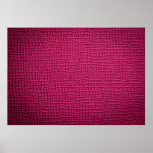 Rough pink leather poster