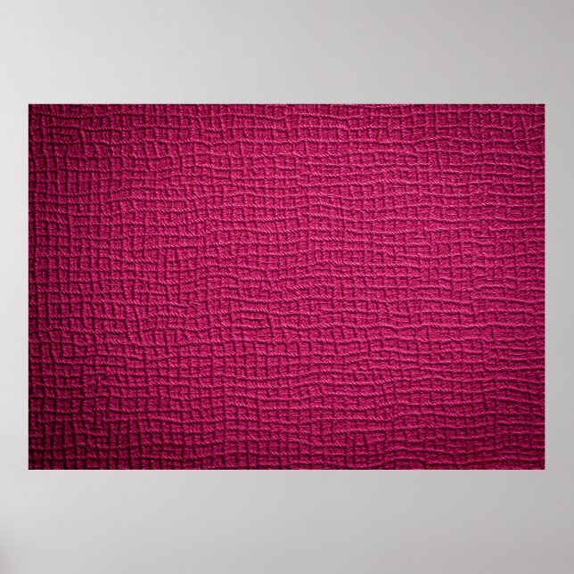 Rough pink leather poster (Front)