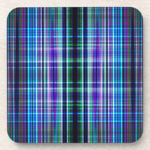 Rough stripes pattern coaster