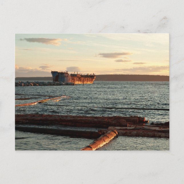 Rough Water Hulk Postcard (Front)