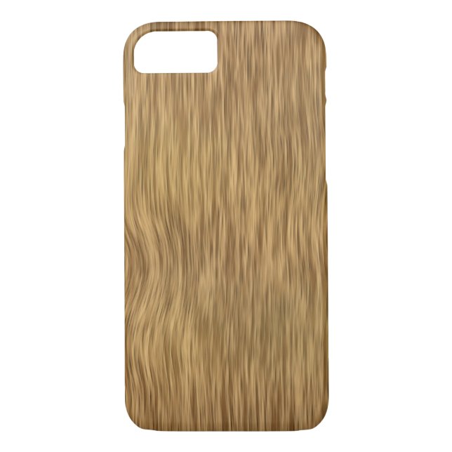 Rough Wood Grain Background in Natural Colour Case-Mate iPhone Case (Back)