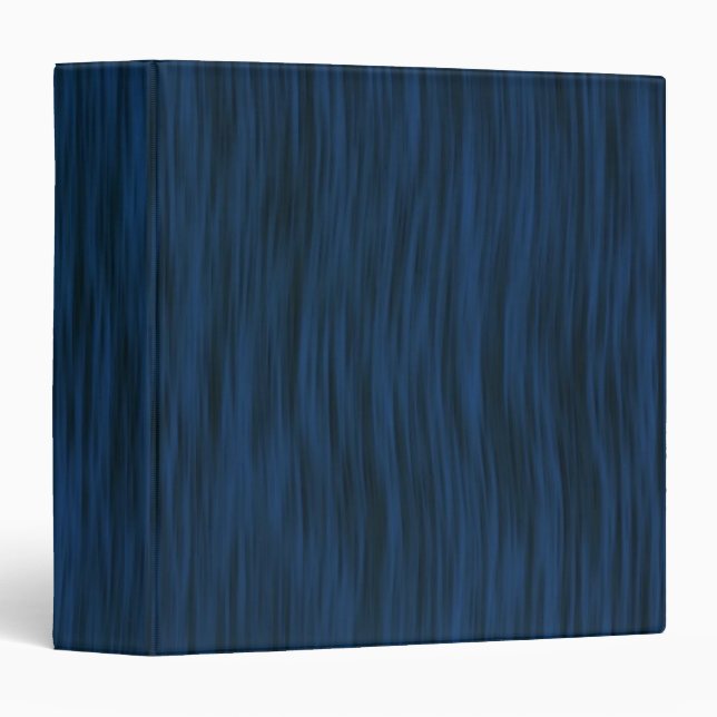 Rough Wood Grain Look Background Deep Blue Binder (Front/Spine)