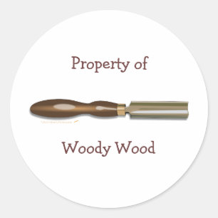 Roughing Gouge Woodturning Customized Stickers