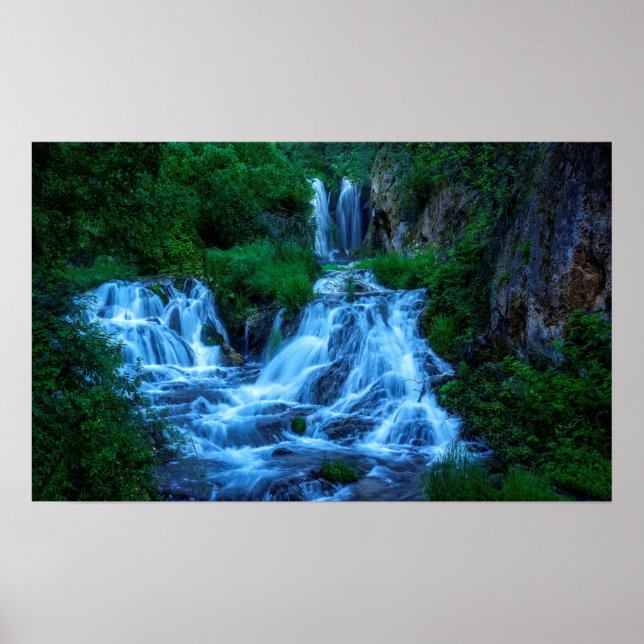 Roughlock Falls Spearfish Canyon Poster (Front)