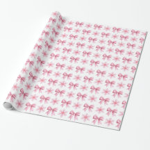 Rouleau de papier d'emballage cadeau mignon rose e
